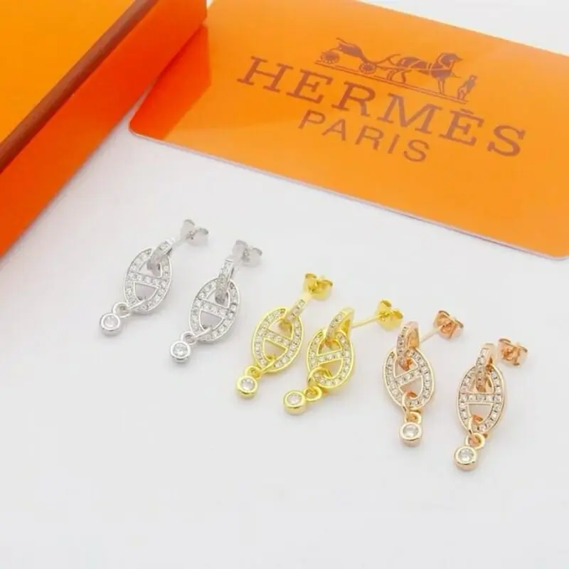 hermes boucles doreilles pour femme s_1213ba14